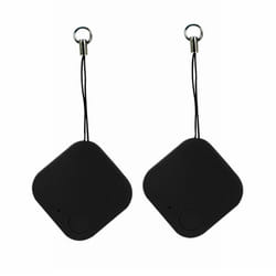 2x Aquarius Square Blutooth Key Finder Black