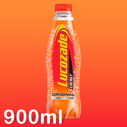 Lucozade Orange & Original Sparkling Energy Drink, 6x900ml