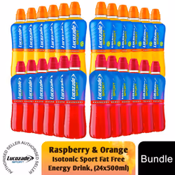 Lucozade Sport Orange Raspberry Isotonic Drink 3x500ml