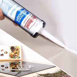 UniBond Healthy Kitchen & Bathroom Anti-Mould Silicone Sealant 274g, 4 Pack