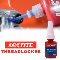 Loctite Medium Strength Easy to Use Threadlocker Transparent Adhesive 5g, 4 Pack