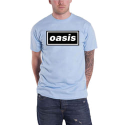 Oasis T Shirt Classic Decca Band Logo new Official Mens