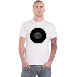 Oasis Live Forever Single T Shirt - XL, White
