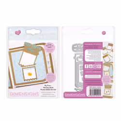 Tonic Studios - Dimensions - My First Memory Book Pocket Slider Die Set - 2507E