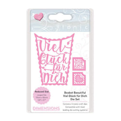 Tonic Studios - Basket Beautiful Viel Gulck Fur Dich - Stanzschablonen Set - 2795E