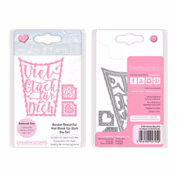 Tonic Studios - Basket Beautiful Viel Gulck Fur Dich - Stanzschablonen Set - 2795E
