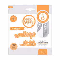 I'm sorry... Sentiment Die Set - 3262E