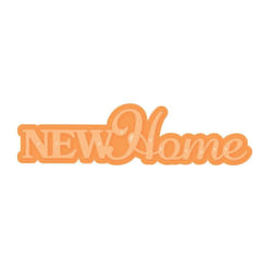 New Home Sentiments Die Set - 4215E