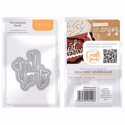 Tonic Studios - Keep It Up! Sentiment Die Set - 4520E