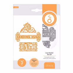 Tonic Studios - Love Header Die Set - 4552E