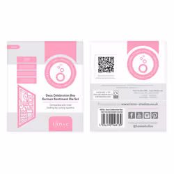 Lebe Liebe Lache - Deutsche GrÃ¼Ãe Stanzschablone Set - 4813E