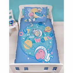 Hasbro George Pig Stars Jnr Pnl Duvet