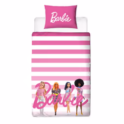 Barbie Sweet Single Duvet Cover and Pillowcase Set