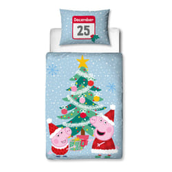 Hasbro Peppa Pig Santa Jnr Pnl Duvet