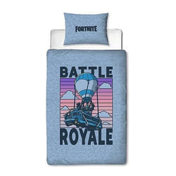 Fortnite Battle Royale Single Duvet Cover and Pillowcase Set