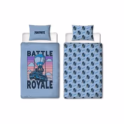 Fortnite Battle Royale Single Duvet Cover and Pillowcase Set