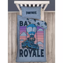 Fortnite Battle Royale Single Duvet Cover and Pillowcase Set