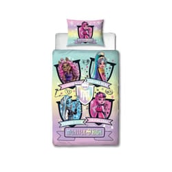Monster High Fierce Gradient Single Duvet and Pillowcase Set