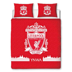 Liverpool FC Tone Duvet Cover and Pillowcase Set - Single