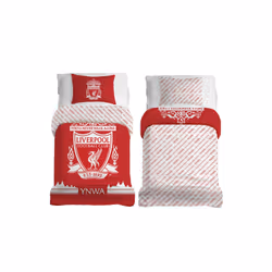 Liverpool FC Tone Duvet Cover and Pillowcase Set - Single