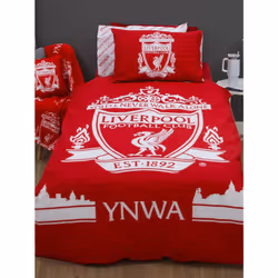 Liverpool FC Tone Duvet Cover and Pillowcase Set - Single