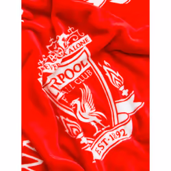 Liverpool FC You'll Never Walk Alone Fleece Blanket