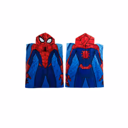 Spiderman Spider City Hooded Towel Poncho