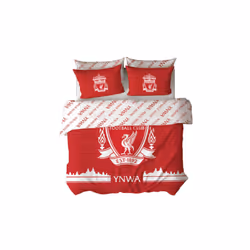 Liverpool FC Tone Duvet Cover and Pillowcase Set - Double