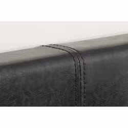 Double Ottoman Bed Black Birlea Berlin Faux Leather Storage 4FT6 135CM Frame - Additional view 7