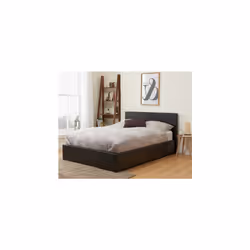 Barney King Size Ottoman Bed - Brown