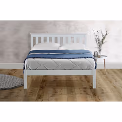 Desmond King Size Bed - White