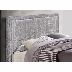 Small Double Ottoman Bed Grey Hannover Frame 4FT 120cm Bedstead Storage Velvet - Additional view 6