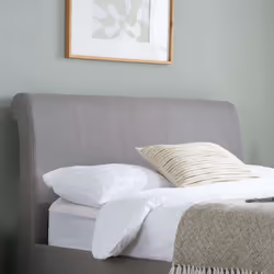 Kingsize Storage Bed Grey Birlea Lancaster 5FT Frame 150cm Drawer Velvet