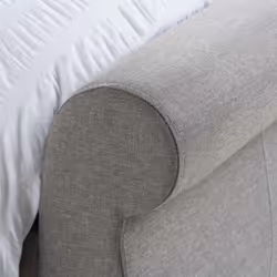 Kingsize Storage Bed Grey Birlea Lancaster 5FT Frame 150cm Drawer Velvet - Additional view 6