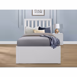 Alton Single Bed - White