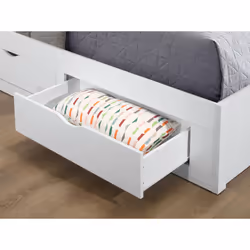 Alton Single Bed - White