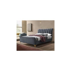 Cora King Size Bed - Grey