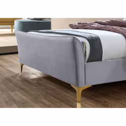 Cora King Size Bed - Grey - Additional view 5