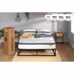 Kingsize Mattress Memory Foam Sleepsoul Heaven Pocket Sprung 5FT King Size