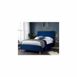 Luxton Double Bed-Blue