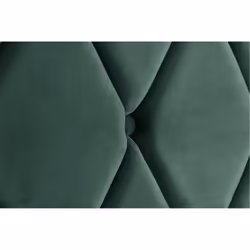 Green Small Double Bed Frame Birlea Loxley 120cm 4FT Fabric Bedstead
