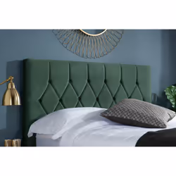 Luxton Double Ottoman Bed-Green - Additional view 5