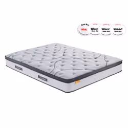 Super King Size Mattress Memory Foam SleepSoul Heaven 180cm 6FT Pocket Sprung