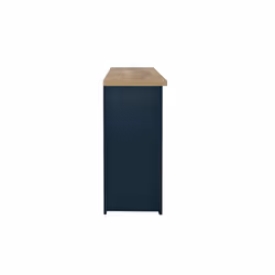 Console Table Blue & Oak Birlea Highgate 2 Drawer Navy Farmhouse Shabby Chic
