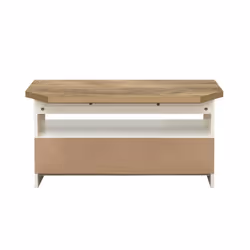 Birlea Highgate Corner TV Unit - Cream & Oak - Additional view 4
