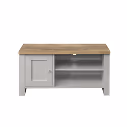 Birlea Highgate Small TV Unit - Grey & Oak