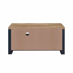 TV Unit Blue Oak Birlea Highgate Small Entertainment Navy Farmhouse Shabby Chic