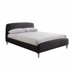 King Size Grey Bed Frame Birlea Otley 150cm 5FT Fabric Bedstead Charcoal