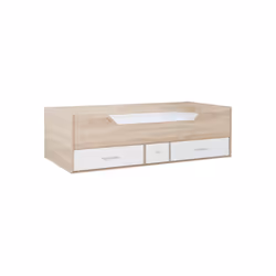 Birlea Camden Cabin Bed with Drawers - 3ft Single - White & Oak