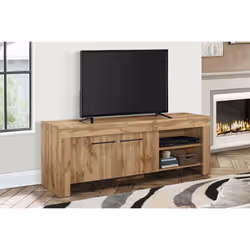 Oak TV Unit Wide Birlea Compton Widescreen Entertainment Unit - Additional view 10